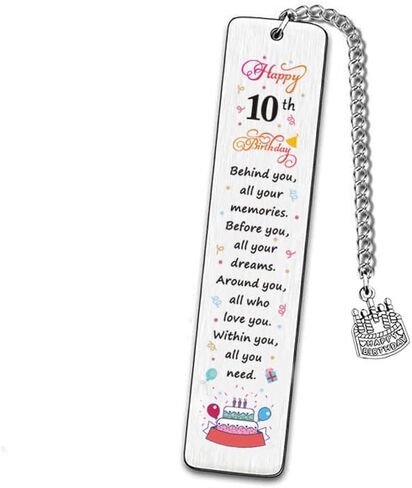 Happy 18th Birthday Gift Bookmark for Boy Girls 18 Birthday Gifts for Women Men Behind You All Your Memories Book Markers for BFF Readers Bookworm 18 Year Old Birthday Gift in Saudi Arabia