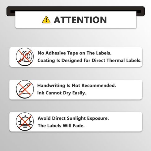 BETCKEY - ملصقات متعددة الأغراض متوافقة مع DYMO 30330 (3/4 بوصة × 2 بوصة) - متوافقة مع DYMO Labelwriter 450، 4XL، غير مناسبة 550 و5XL [6 لفات/3000 ملصق] in Saudi Arabia