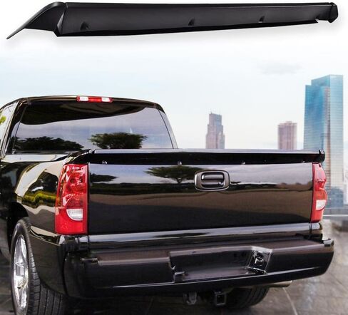 Tailgate Intimidator Spoiler Wing, Compatible with Chevy Silverado 1500 Intimidator 1999-2006, Fit GMC Sierra 1500 1999-2006(Only Fit Fleetside Models. Not Fit Stepside Model) in Saudi Arabia