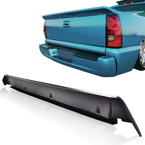 Tailgate Intimidator Spoiler Wing, Compatible with Chevy Silverado 1500 Intimidator 1999-2006, Fit GMC Sierra 1500 1999-2006(Only Fit Fleetside Models. Not Fit Stepside Model) in Saudi Arabia