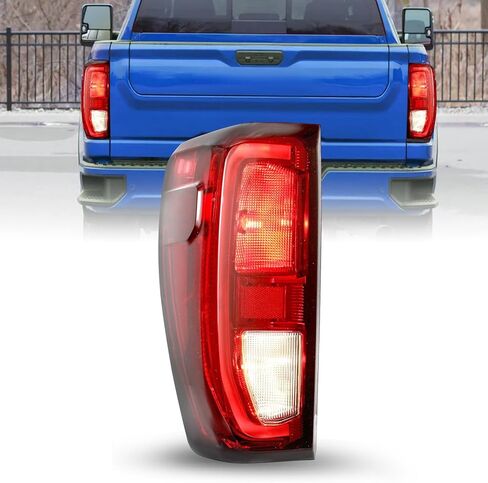 JSBOYAT Halogen Tail Light Assembly for 2019-2024 GMC Sierra 1500/2500HD/3500HD Brake Light Taillight Rear Lamp w/bulbs LH Left Driver Side in Saudi Arabia