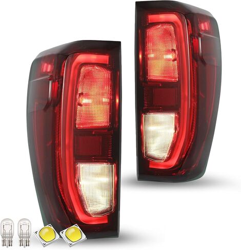 JSBOYAT Halogen Tail Light Assembly for 2019-2024 GMC Sierra 1500/2500HD/3500HD Brake Light Taillight Rear Lamp w/bulbs LH Left Driver Side in Saudi Arabia