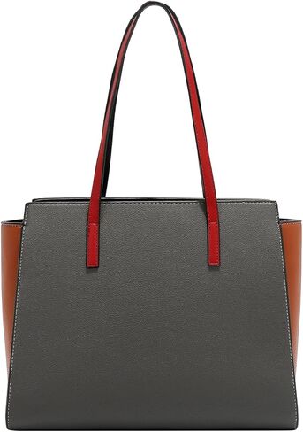 Nicole Lee Moda Snowflake Shopper 3 Piece Set, Vegan Pebbled Leather, Handbag with Dual Handles, Crossbody, Wallet in Kuwait