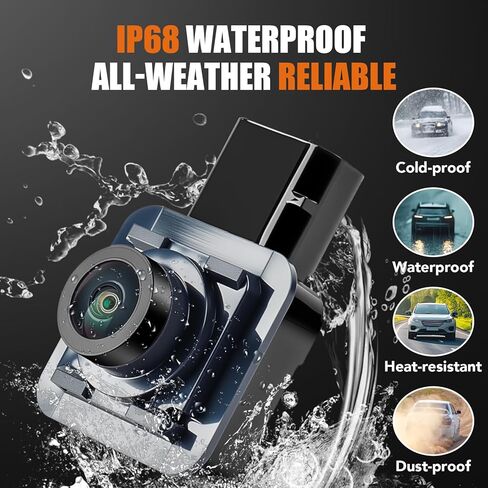 LCWRGS Rear View Backup Camera Compatible with Ford F150 2015 2016 2017 HD Night Vision Park Assist Reverse Camera Replaces# FL3Z-19G490-D, FL3Z19G490D, FL3Z-19G490-B, FL3Z19G490B in Saudi Arabia