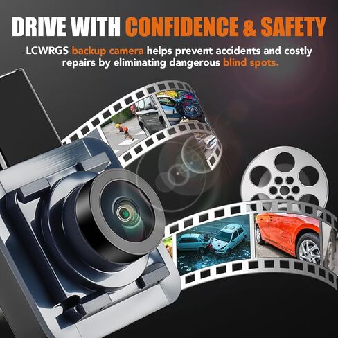 LCWRGS Rear View Backup Camera Compatible with Ford F150 2015 2016 2017 HD Night Vision Park Assist Reverse Camera Replaces# FL3Z-19G490-D, FL3Z19G490D, FL3Z-19G490-B, FL3Z19G490B in Saudi Arabia