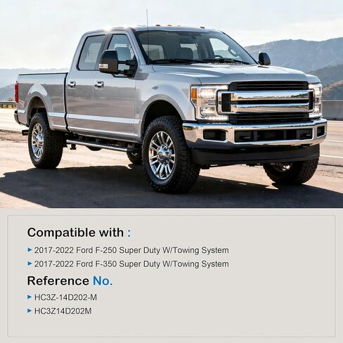 مجموعة أدوات ربط كابل الكاميرا العكسية HC3Z-14D202-M متوافقة مع 2017-2022 Ford F-250 F-350 Super Duty W/Towing System HC3Z14D202M in Kuwait