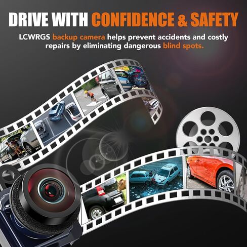 Reverse Backup Camera Compatible with Dodge Journey 2011 2012 2013 2014 2015 2016 2017 2018 2019 2020 Night Vision Rear View Camera Parking Assist Replaces# 56054158AD, 56054158AE, 56054158AB in Saudi Arabia