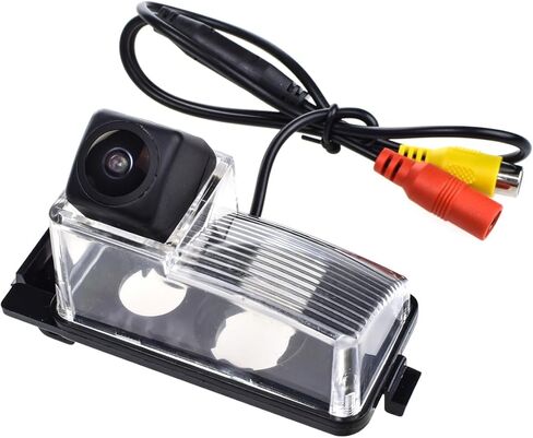 AHD/CVBS كاميرا الرؤية الخلفية للسيارة بعدسة عين السمكة مع كابل RCA وكاميرا مركبة لسيارة Nissan Tiida/Versa Hatchback/Grand Livina/Pulsar/Fairlady Z وكاميرا احتياطية واسعة الزاوية بزاوية 170 درجة in Kuwait