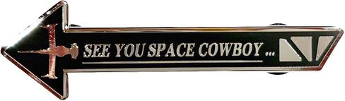 Gaming Enamel Pin See You Space Cowboy Hard Enamel Video Game Inspired Gift For Gamers in Saudi Arabia