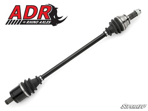 SuperATV ADR Axle Compatible with Can-Am Defender HD 10, Constructed with Chromoly Steel, High Articulation CV Joints, Precision Built Cage and Housing, Greater Performance Than OEM, See Fitment in Saudi Arabia