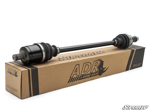 SuperATV ADR Axle Compatible with Can-Am Defender HD 10, Constructed with Chromoly Steel, High Articulation CV Joints, Precision Built Cage and Housing, Greater Performance Than OEM, See Fitment in Saudi Arabia