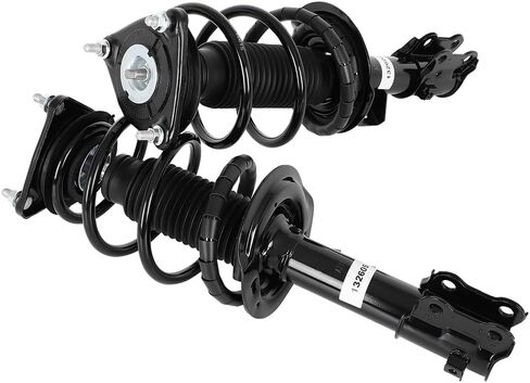 Complete Struts Spring Assembly Fit for 2014-2018 for Kia Forte, 2014-2016 for Kia Forte Koup 11187 11188 Front Drive and Passenger side Struts Shock Absorber Struts in Kuwait