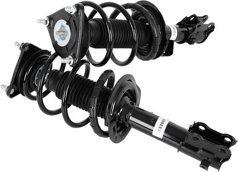 Complete Struts Spring Assembly Fit for 2014-2018 for Kia Forte, 2014-2016 for Kia Forte Koup 11187 11188 Front Drive and Passenger side Struts Shock Absorber Struts in Kuwait