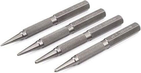HORUSDY 4-Piece Nail Setter Punch and Center Punch Set in Kuwait