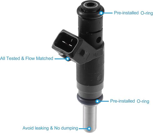 X AUTOHAUX 4pcs 7506158 13537506158 Car Fuel Injector for BMW E46 316i 1.8 2002-2005 for BMW E90 318i 2005-2007 for BMW X3 E83 2.0i 2005-2008 in Saudi Arabia