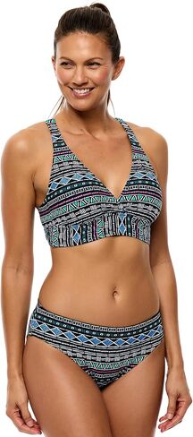 Next by Athena Womens Tortuga Bay D Cup 25 Minute Sport Bra Bikini Swimsuit Top in Saudi Arabia