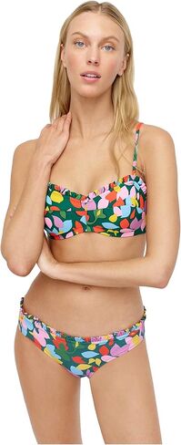 J.Crew Mildred Floral Ruffle French Top in Saudi Arabia
