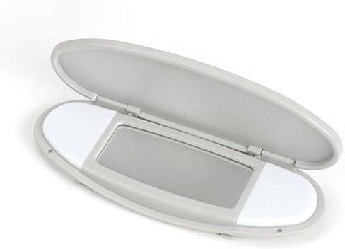 Sun Visor Vanity Mirror Cover Fits for BMW Mini Cooper Cooper S Clubman Hatchback Countryman R55 R58 R60 2007-2014 (Black) in Kuwait