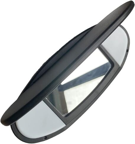 Sun Visor Vanity Mirror Cover Fits for BMW Mini Cooper Cooper S Clubman Hatchback Countryman R55 R58 R60 2007-2014 (Black) in Saudi Arabia
