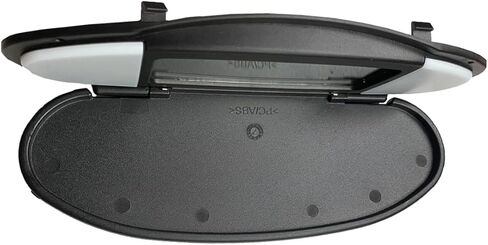 Sun Visor Vanity Mirror Cover Fits for BMW Mini Cooper Cooper S Clubman Hatchback Countryman R55 R58 R60 2007-2014 (Black) in Saudi Arabia