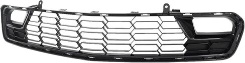Front Bumper Grill Lower Glossy Black Grille Without Camera For 2014 2015 2016 2017 2018 2019 Chevrolet Corvette C7 in Saudi Arabia