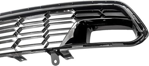 Front Bumper Grill Lower Glossy Black Grille Without Camera For 2014 2015 2016 2017 2018 2019 Chevrolet Corvette C7 in Saudi Arabia