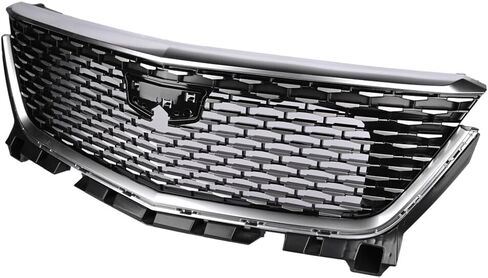 Front Bumper Grille Grill Mesh W/O Surround View Fit for Cadi11ac XT6 2020-2023 84758553 84758556 in Saudi Arabia