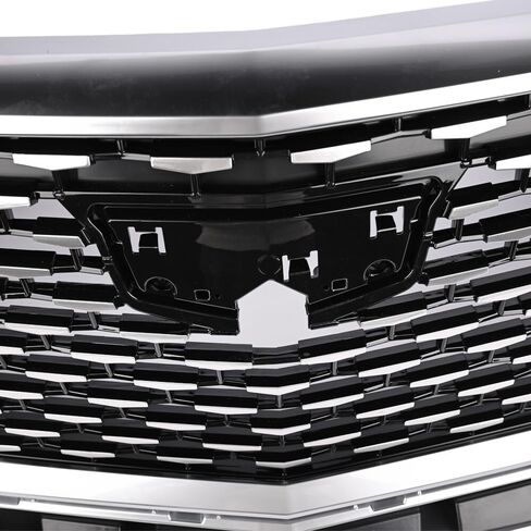 Front Bumper Grille Grill Mesh W/O Surround View Fit for Cadi11ac XT6 2020-2023 84758553 84758556 in Saudi Arabia