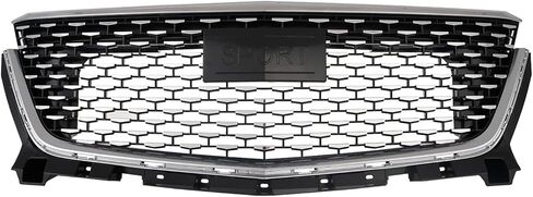 Front Bumper Grille Grill Mesh W/O Surround View Fit for Cadi11ac XT6 2020-2023 84758553 84758556 in Saudi Arabia