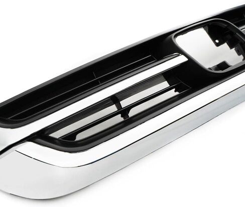 Front Bumper Hood Upper Mesh Grille Grill Compatible with Honda CRV 2010 2011 71121-SWN-H11 Silver in Saudi Arabia