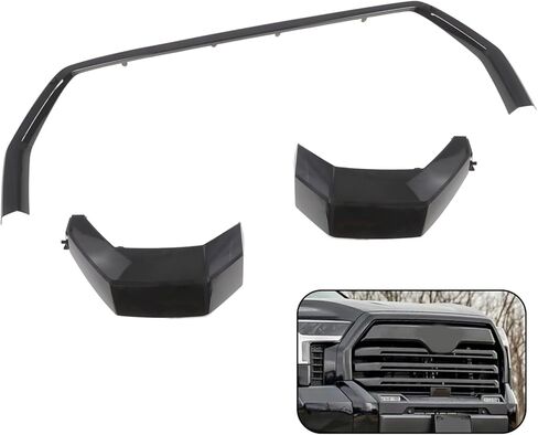 Front Bumper Grille Trim Molding Gloss Black Compatible with Tundra 2022-2024 53111-0C380 531110C380 in Saudi Arabia