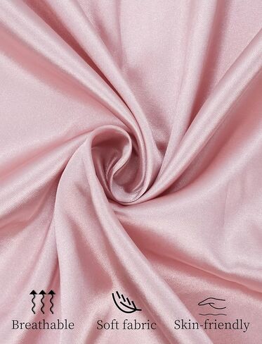 FEOYA Women’s Silk Pajama Robe Set Satin Smooth Nightgown Lace Cami Nightdress with Belt Sexy Sleepwear in Saudi Arabia