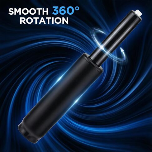 QWORK Gas Lift Cylinder Replacement for Drafting Chairs & Bar Stools, 4'' Stroke, 1000 lbs Capacity, Class 4 (Black) in Saudi Arabia