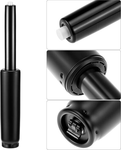 QWORK Gas Lift Cylinder Replacement for Drafting Chairs & Bar Stools, 4'' Stroke, 1000 lbs Capacity, Class 4 (Black) in Saudi Arabia
