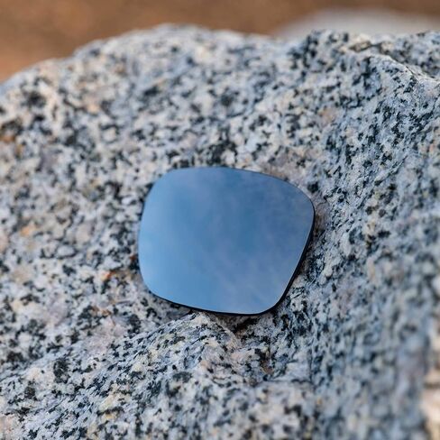 Apex Lenses Polarized Replacement Lenses for Prada SPS 02X Sunglasses (Silver) in Kuwait