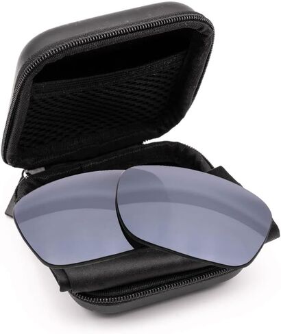 Apex Lenses Polarized Replacement Lenses for Prada SPS 02X Sunglasses (Silver) in Kuwait