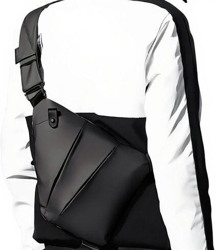 Jan Bark Anti Theft Crossbody Bags for Women and Men, Travel Slim Sling Bag, Shoulder Bag for Sports, Adjustable Strap in Saudi Arabia