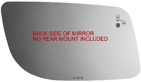 VAM Left Driver Mirror Glass Lens Heated w/BlindSpot Icon for 12-16 MKS in Kuwait