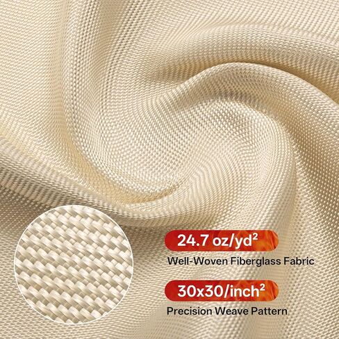 Welding Blanket Fire Resistant Large - 2 Pack 4x6ft Fiberglass Flame Retardant Fabric 1022 °F High Temp Heat Shield Blankets Insulation Mat for Soldering, Grill, Industrial, Smoker, Camping in Kuwait