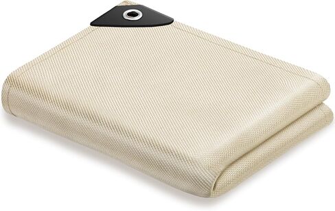 Welding Blanket Fire Resistant Large - 2 Pack 4x6ft Fiberglass Flame Retardant Fabric 1022 °F High Temp Heat Shield Blankets Insulation Mat for Soldering, Grill, Industrial, Smoker, Camping in Kuwait