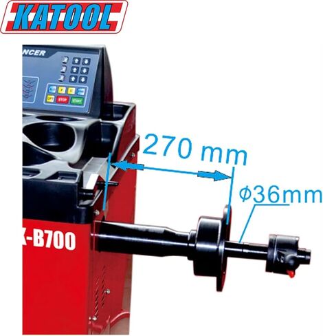 KATOOL Wheel Balancer KT-B700 Machines Home Garage Equipment Service Shop Tools Repair in Kuwait