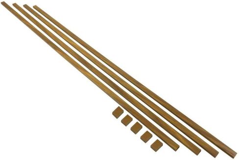 Cable Trunking Raceway 120" White Self-Adhesive Paintable Cord Management for TV, Speakers, and Computer Wires, Cable Raceway includes Junction Pieces, 1" x .625" x 120" in Kuwait