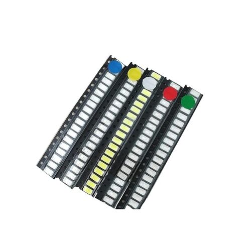 100 قطعة/الوحدة الثنائيات مجموعة متنوعة 0603 0805 1206 SMD LED صمام ثنائي باعث للضوء (1206 أزرق) in Saudi Arabia