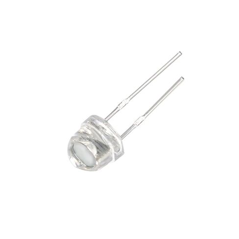 100PCS Bright 5MM LED Straw Hat F5 0.2W Power Light Emitting Diodes(Blue) in Saudi Arabia