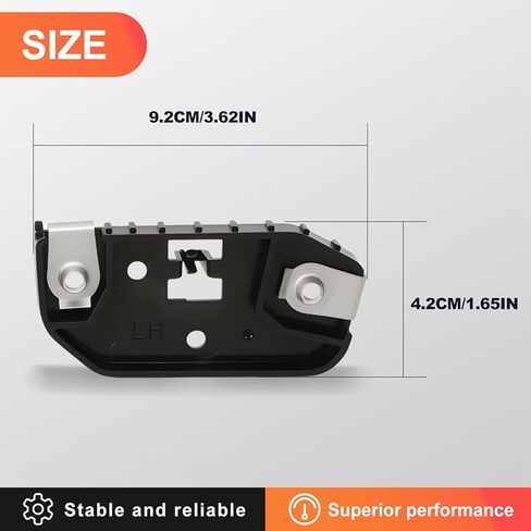 Left & Right Bumper Brackets Set for Ford Explorer 2020-2024 Police Interceptor Utility Base 2020-2023 Replace LB5Z17C947A LB5Z17C947B in Saudi Arabia