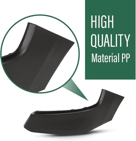 LQI Front Upper Bumper End Filler Panel Compatible with Dodge Ram 1500 2019-2022 68403910AE, 68403911AE, CH1017103, CH1016103 Primed Black Left and Right in Saudi Arabia
