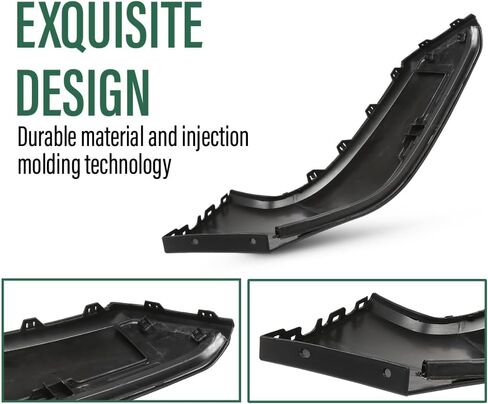 LQI Front Upper Bumper End Filler Panel Compatible with Dodge Ram 1500 2019-2022 68403910AE, 68403911AE, CH1017103, CH1016103 Primed Black Left and Right in Saudi Arabia