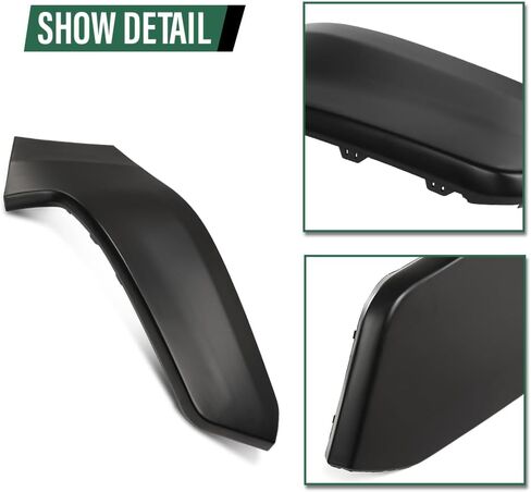 LQI Front Upper Bumper End Filler Panel Compatible with Dodge Ram 1500 2019-2022 68403910AE, 68403911AE, CH1017103, CH1016103 Primed Black Left and Right in Saudi Arabia