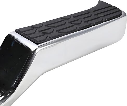 Rear Step Bumper Steel Bumper Assembly Compatible with 1989 1990 1991 1992 1993 1994 1995 Toyota Pickup Truck, Chrome in Kuwait