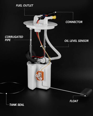 OKLPF Eletric Fuel Pump Assembly Compatible with 2007-2008 Ford Escape Mercury Mariner 2.3L L4 3.0L V6,2008 Mazda Tribute2.3L L4 3.0L V6，Replaces E2495M SP2135M in Kuwait
